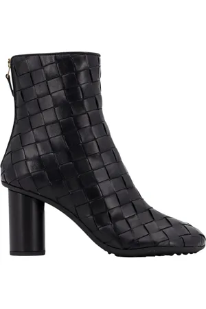 Bottega Veneta Buty, Kobieta, Czarny, 35 EU, Czarne Skórzane Botki