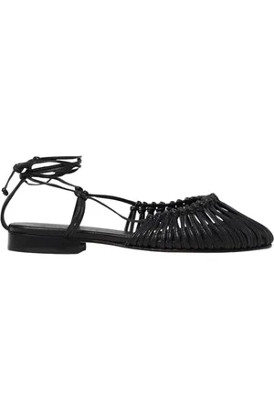 Hereu Buty, Kobieta, Czarny, 38 EU, Czarne Zawiązane Baletki