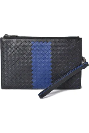 Bottega Veneta Pre-owned, Mężczyzna, Czarny, ONE SIZE, Skóra, Pre-owned Leather clutches