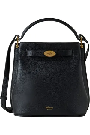 MULBERRY Torebki, Kobieta, Czarny, ONE SIZE, Islington Bucket Bag, Czarny