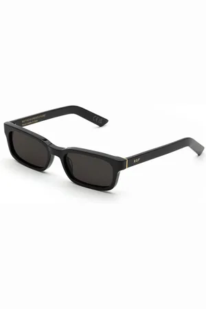 Retrosuperfuture Akcesoria, unisex, Czarny, ONE SIZE, Czarne okulary przeciwsłoneczne Stylowe Unisex