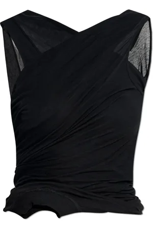 Rick Owens Koszulki, Kobieta, Czarny, XS, Top `Hopllywood`