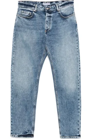 Icon Denim Jeansy, Mężczyzna, Niebieski, W31, Denim, Jeansyy z guzikami w kolorze lodowym