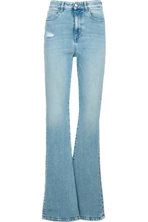Icon Denim Jeansy, Kobieta, Niebieski, W24, Jasnoniebieskie Jeansyy