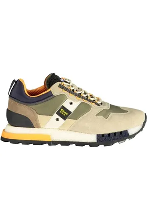 Blauer Buty, Mężczyzna, Zielony, 45 EU, Zielony Sneaker z Poliestru