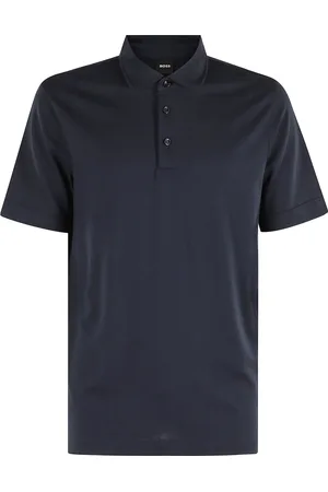 HUGO BOSS Koszulki, Mężczyzna, Niebieski, M, Bawełna, Granatowy Polo Shirt