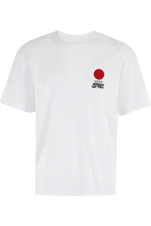Edwin Koszulki, Mężczyzna, Biały, XL, T-shirt Sun Krótki Rękaw