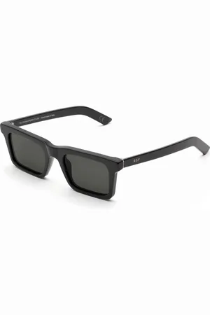 Retrosuperfuture Akcesoria, unisex, Czarny, ONE SIZE, Czarne Okulary Słoneczne Stylowe Unisex Okulary