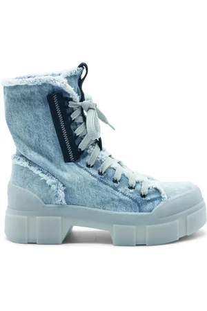 vic matiè Buty, Kobieta, Niebieski, 37 EU, Denim, Niebieskie Amfibie Skaly