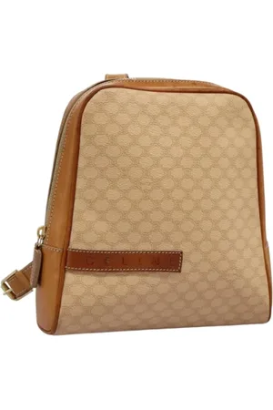 Céline Pre-owned, Kobieta, Beżowy, ONE SIZE, Skóra, Pre-owned Leather backpacks