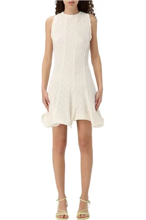 Msgm Sukienki, Kobieta, Biały, XS, Elegancka Czarna Sukienka dla Kobiet