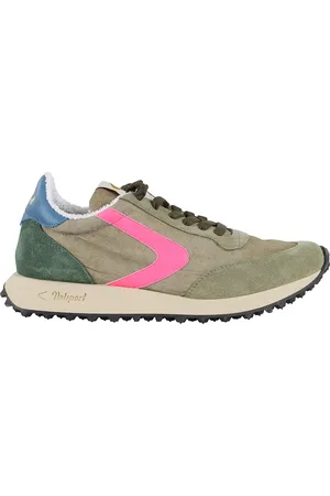 Valsport 1920 Buty, Mężczyzna, Wielobarwność, 42 EU, Nylon, Vintage Nylon Sneakers Żółte Zamsz