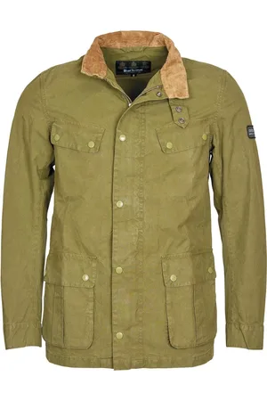 Barbour Kurtki, Mężczyzna, Zielony, L, Bawełna, Lekka kurtka letnia