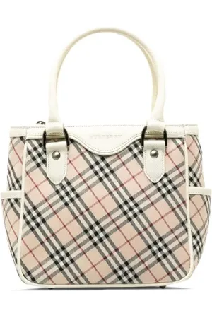 Burberry Pre-owned, Kobieta, Beżowy, ONE SIZE, Skóra, Pre-owned Canvas handbags