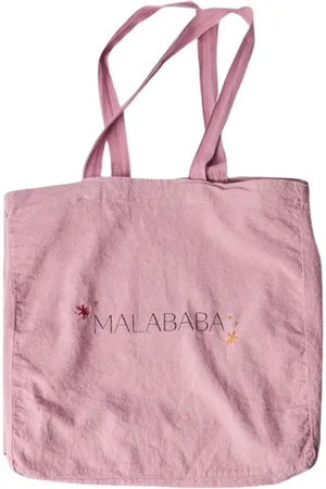 MALABABA Torebki, Kobieta, Różowy, ONE SIZE, Eko torba z haftem