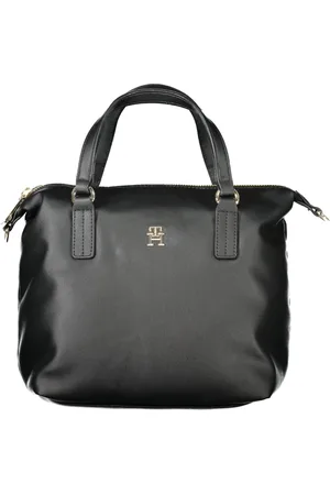 Tommy Hilfiger Torebki, Kobieta, Czarny, ONE SIZE, Czarna torba damska z regulowanym paskiem