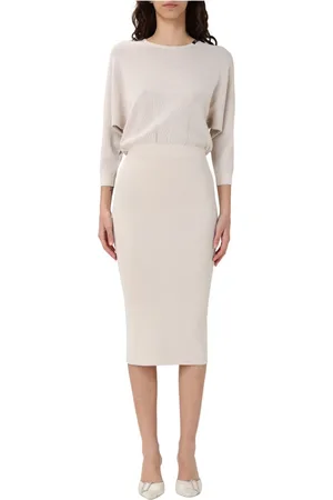 Elisabetta Franchi Sukienki, Kobieta, Żółty, M, Elegancka Czarna Sukienka dla Kobiet