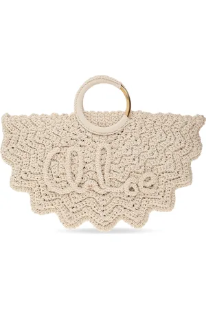 Chloé Torebki, Kobieta, Beżowy, ONE SIZE, Torba do ręki `Bracelet Paravent`