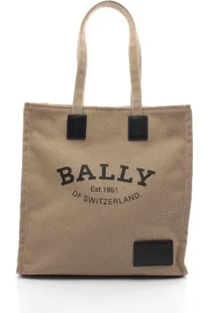Bally Pre-owned, Kobieta, Beżowy, ONE SIZE, Pre-owned Canvas handbags