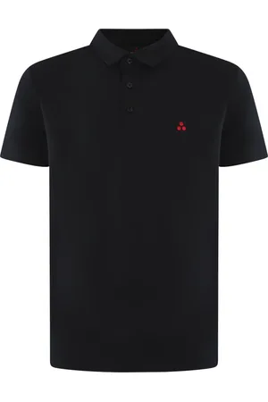 Peuterey Koszulki, Mężczyzna, Czarny, M, Mezzola 2 Polo Czarny