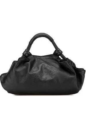 Loewe Pre-owned, Kobieta, Czarny, ONE SIZE, Skóra, Pre-owned Skórzane torebki