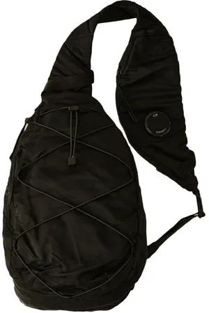 C.P. Company Torebki, Mężczyzna, Czarny, ONE SIZE, Nylon, Nylonowa torba na ramię czarna
