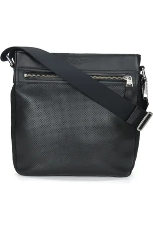 Coach Pre-owned, Mężczyzna, Czarny, ONE SIZE, Skóra, Pre-owned Canvas shoulder-bags