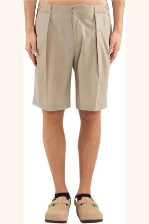 Briglia 1949 Szorty, Mężczyzna, Beżowy, 2XL, Marzotto Wool Shorts