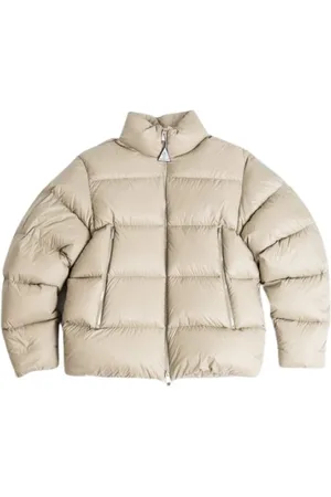 Moncler Kurtki, Mężczyzna, Beżowy, XL, Beżowa kurtka puchowa Tarn