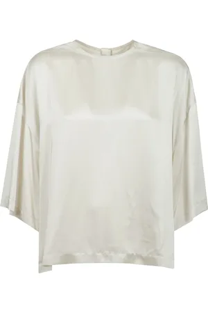 Rick Owens Bluzki, Kobieta, Beżowy, S, Bawełniana Koszulka Jersey