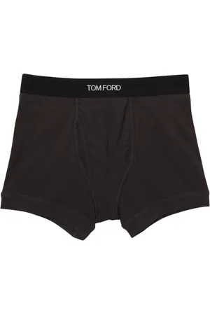 Tom Ford Bielizna, Mężczyzna, Czarny, 2XL, Luksusowe Zielone Bokserki