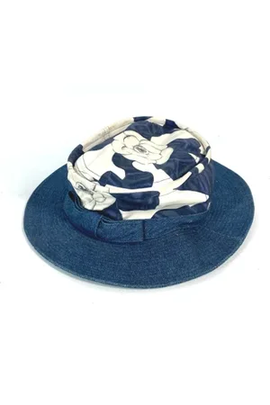 CHANEL Pre-owned, Kobieta, Niebieski, ONE SIZE, Bawełna, Pre-owned Cotton hats