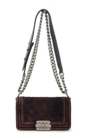 CHANEL Pre-owned, Kobieta, Fioletowy, ONE SIZE, Skóra, Pre-owned Leather crossbody-bags
