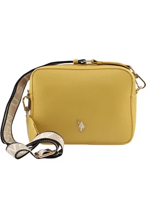 U.S. Polo Assn. Torebki, Kobieta, Żółty, ONE SIZE, Stylowa Torba Crossbody dla Mężczyzn