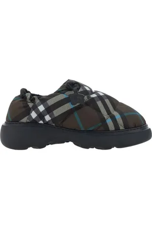 Burberry Buty, Kobieta, Wielobarwność, 40 EU, Pikowane Slip-On Buty z Kratka