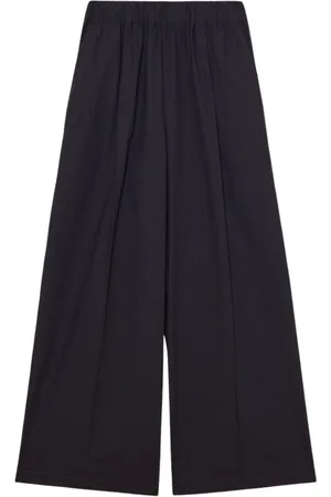 Patrizia Pepe Spodnie, Kobieta, Czarny, S, Spodnie Palazzo Wide Leg