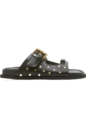 Nº21 Buty, Kobieta, Czarny, 38 EU, Stylowe Letnie Sandały