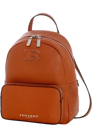 ERMANNO SCERVINO Torebki, Kobieta, brązowy, ONE SIZE, Prześwitujący plecak Giovanna