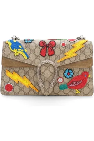 Gucci Pre-owned, Kobieta, Wielobarwność, ONE SIZE, Pre-owned Canvas gucci-bags