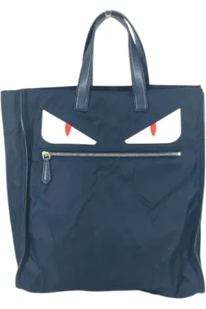 Fendi Pre-owned, Kobieta, Niebieski, ONE SIZE, Skóra, Pre-owned Leather fendi-bags