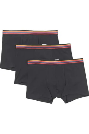 Paul Smith Bielizna, Mężczyzna, Czarny, 2XL, Bokserki z wielokolorowym pasem