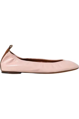 Lanvin Buty, Kobieta, Różowy, 39 EU, Różowe Lakierowane Baletki