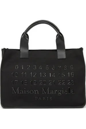 Maison Margiela Torebki, Mężczyzna, Czarny, ONE SIZE, Czarna Bum Bag z Podpisowymi Numerami