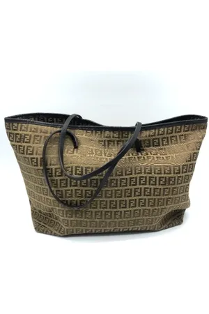 Fendi Pre-owned, Kobieta, brązowy, ONE SIZE, Pre-owned Cotton fendi-bags