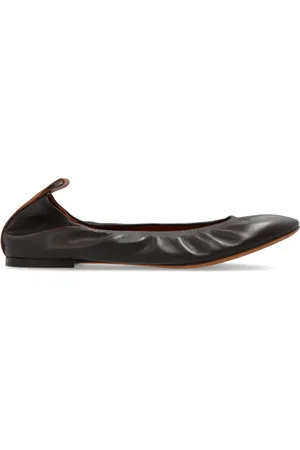 Lanvin Buty, Kobieta, brązowy, 36 EU, Skóra, Skórzane Baleriny
