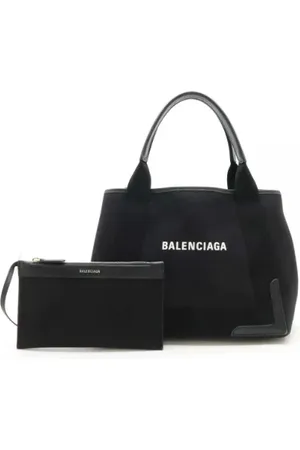 Balenciaga Pre-owned, Kobieta, Czarny, ONE SIZE, Skóra, Pre-owned Canvas totes