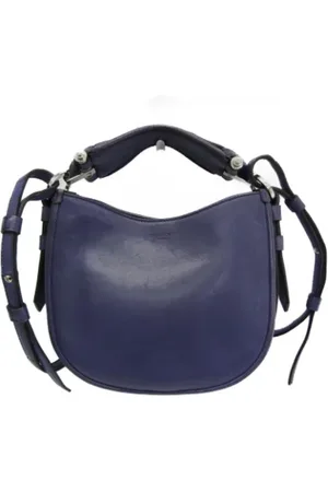 Givenchy Pre-owned, Kobieta, Niebieski, ONE SIZE, Skóra, Pre-owned skórzane torby na ramię