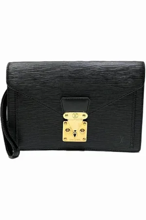 LOUIS VUITTON Pre-owned, Kobieta, Czarny, ONE SIZE, Skóra, Pre-owned Leather clutches