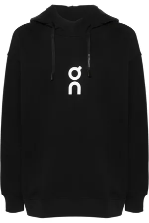 On Running Bluzy, Mężczyzna, Czarny, M, Bluza z Kapturem z Monogramem
