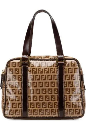 Fendi Pre-owned, Kobieta, brązowy, ONE SIZE, Pre-owned Fabric handbags